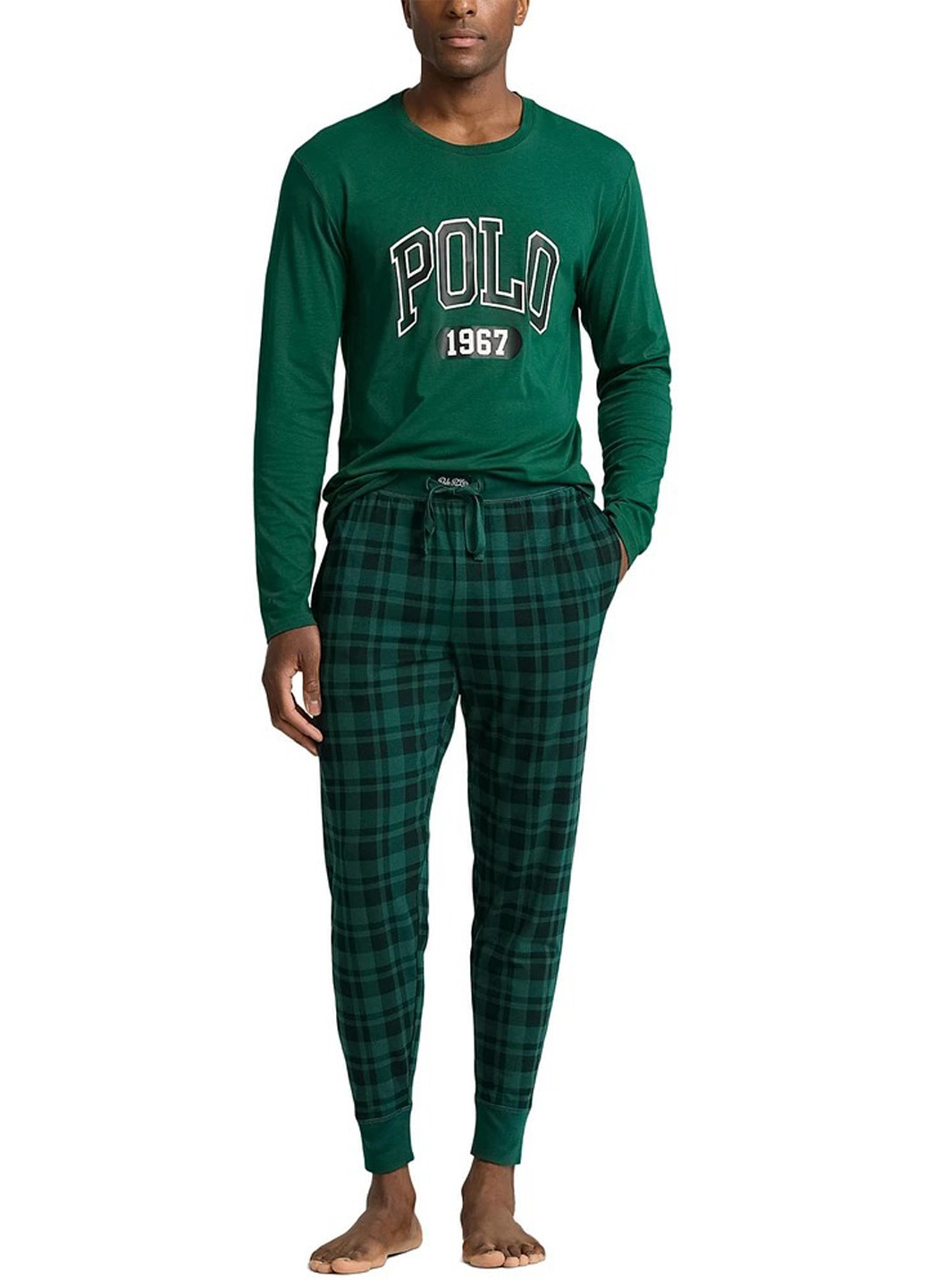 Піжама (лонгслів, штани) Ralph Lauren (329439171)