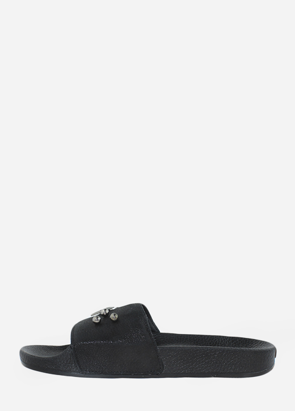 Черные шлепанцы rm3858 черный Mili & Moni