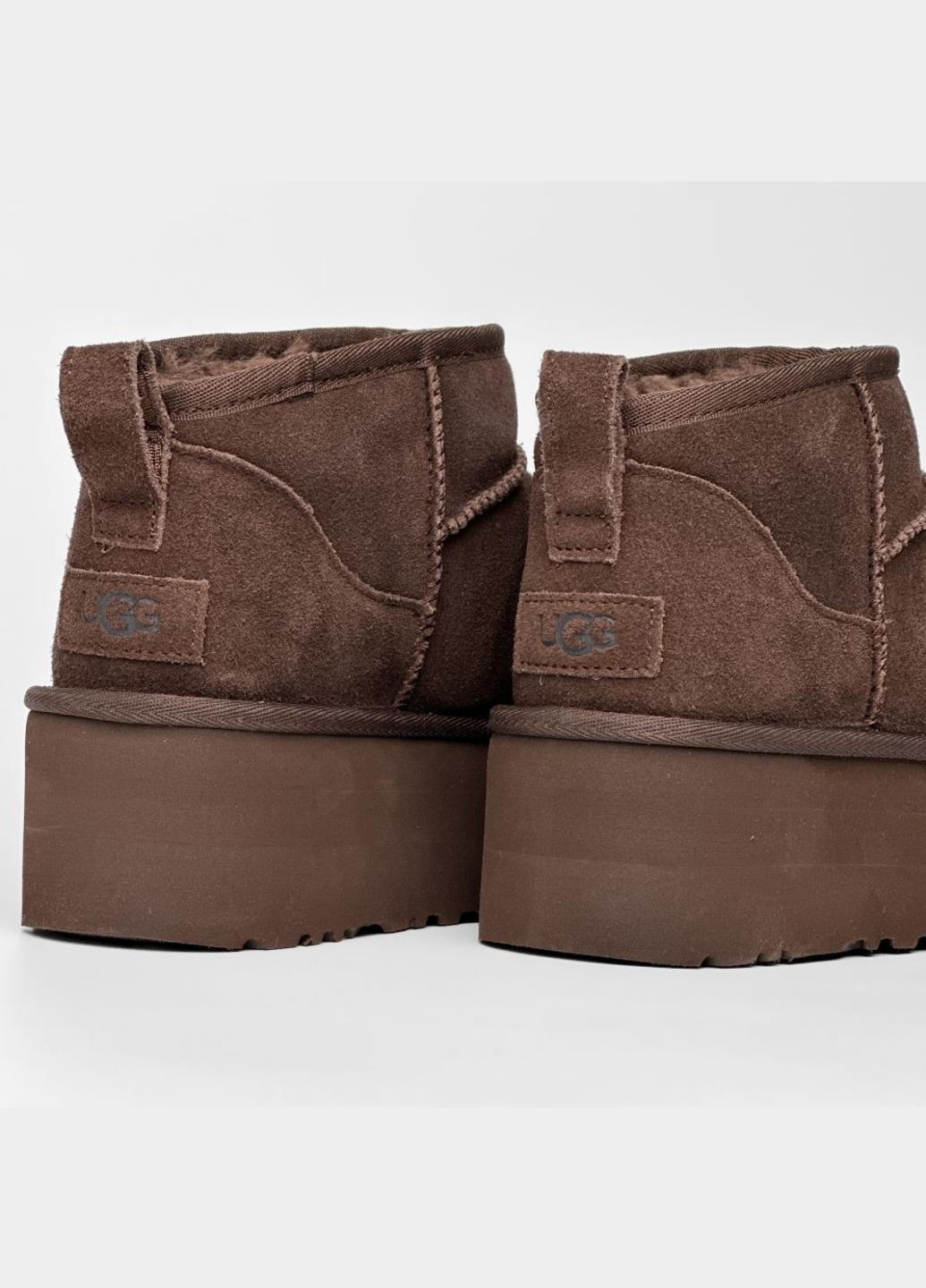 Уггі 1135092-BCDR UGG Classic Ultra Mini Platform Boot Burnt Cedar (317225755)