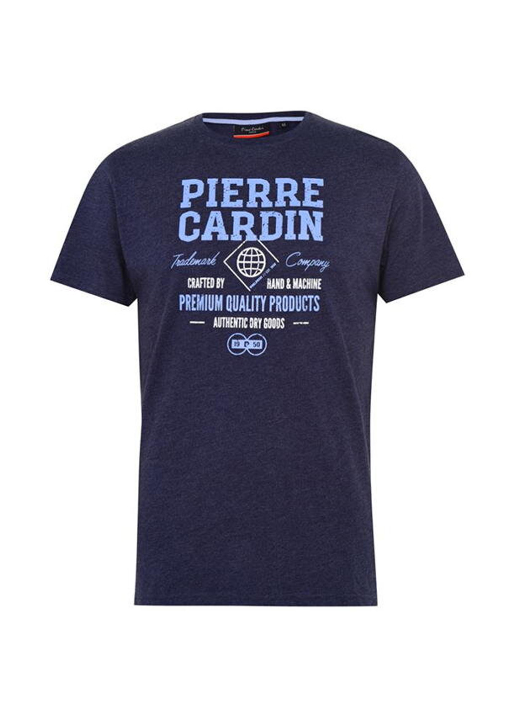 Темно-синя футболка Pierre Cardin