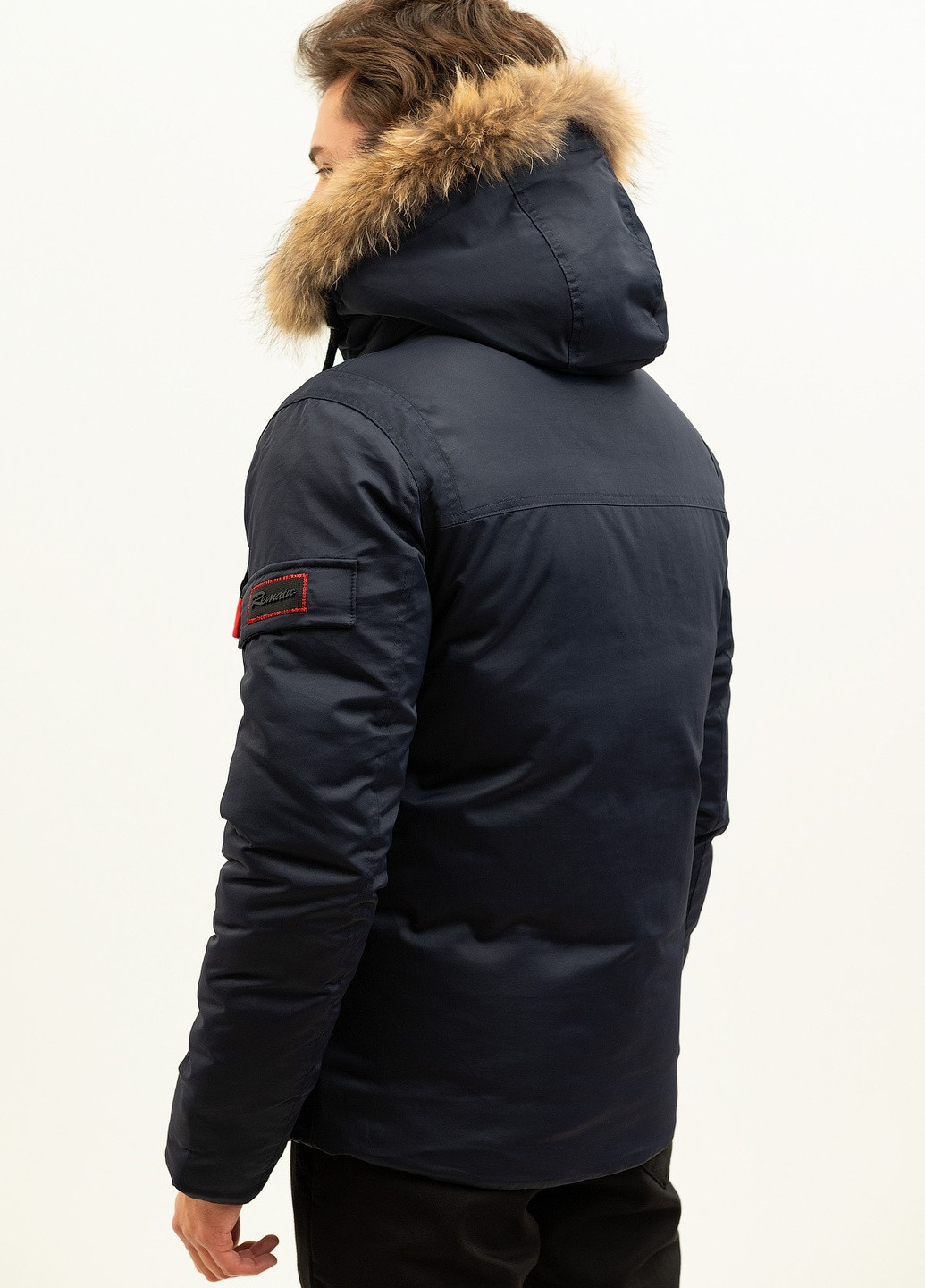 Темно-синяя зимняя куртка Remain