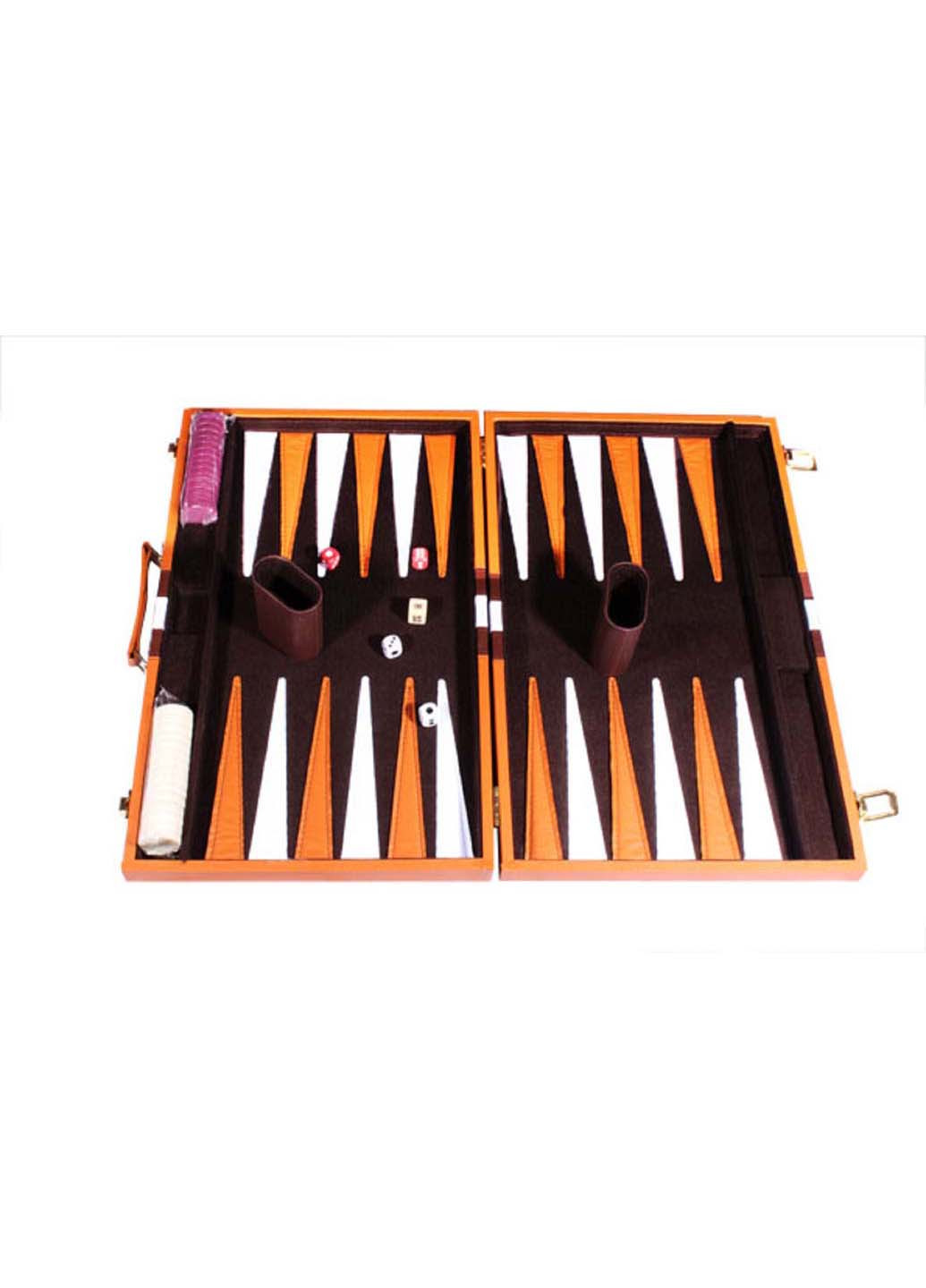 Нарды в кейсе из кожезаменителя Duke 8.5 х 8.5 х 8.5 (232008074)