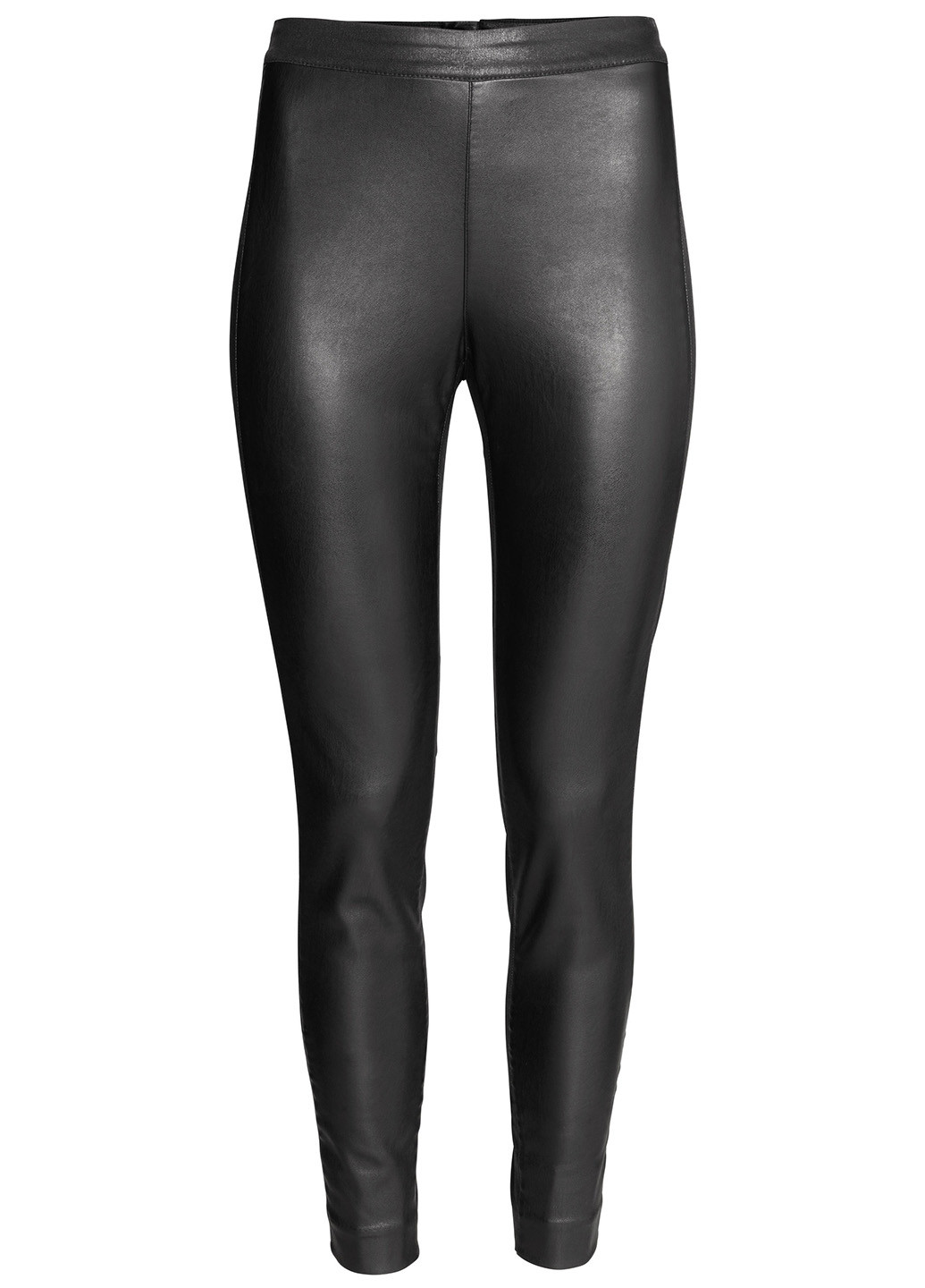 Черные демисезонные леггинсы H&M