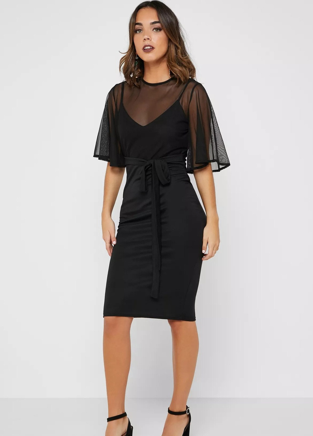 Чорна сукня Lost Ink