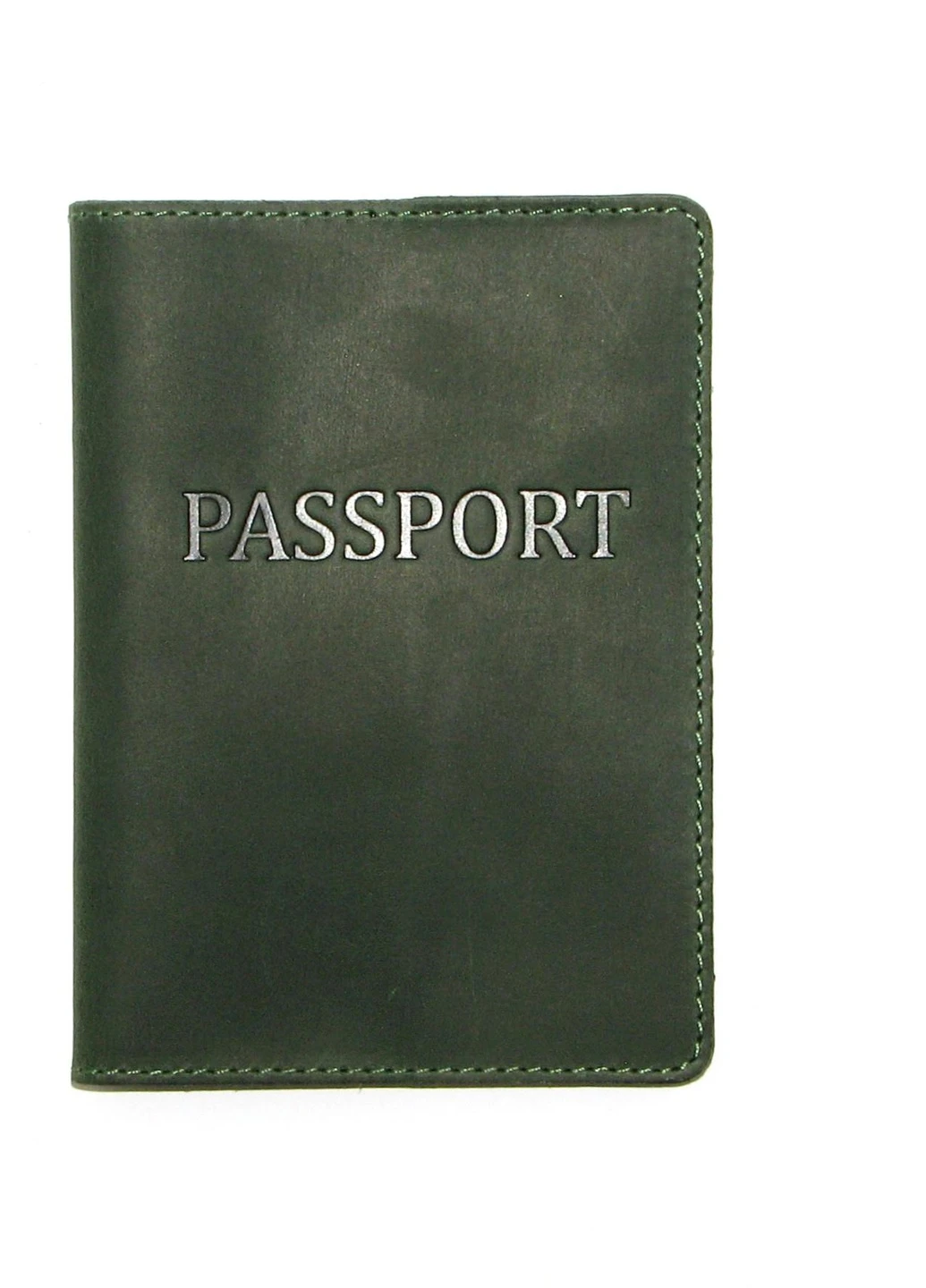Обложка на паспорт Паспорт-H col.C зеленая DNK Leather (253933285)