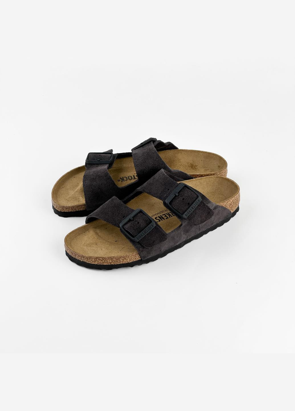 Черные шлепанцы 1028592 Birkenstock