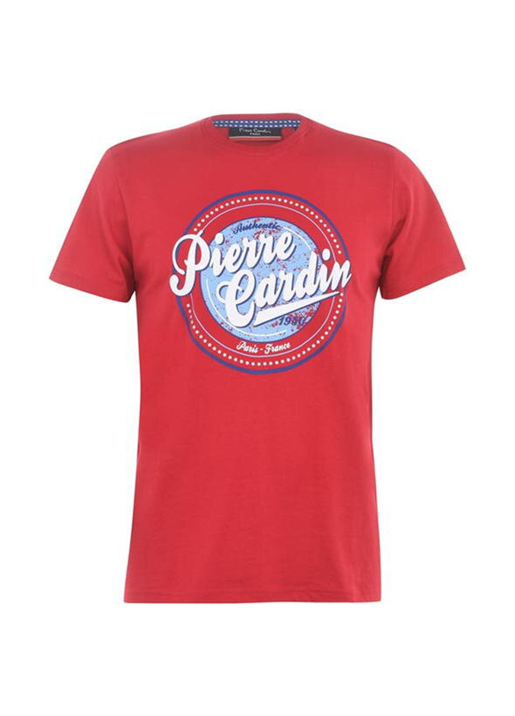 Красная футболка Pierre Cardin