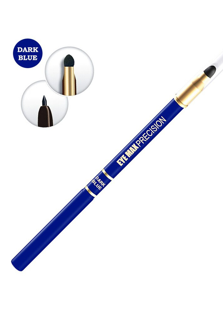 Олівець для очей eveline eye max precision dark blue, 4 г Eveline Cosmetics 5907609333728 (256080094)