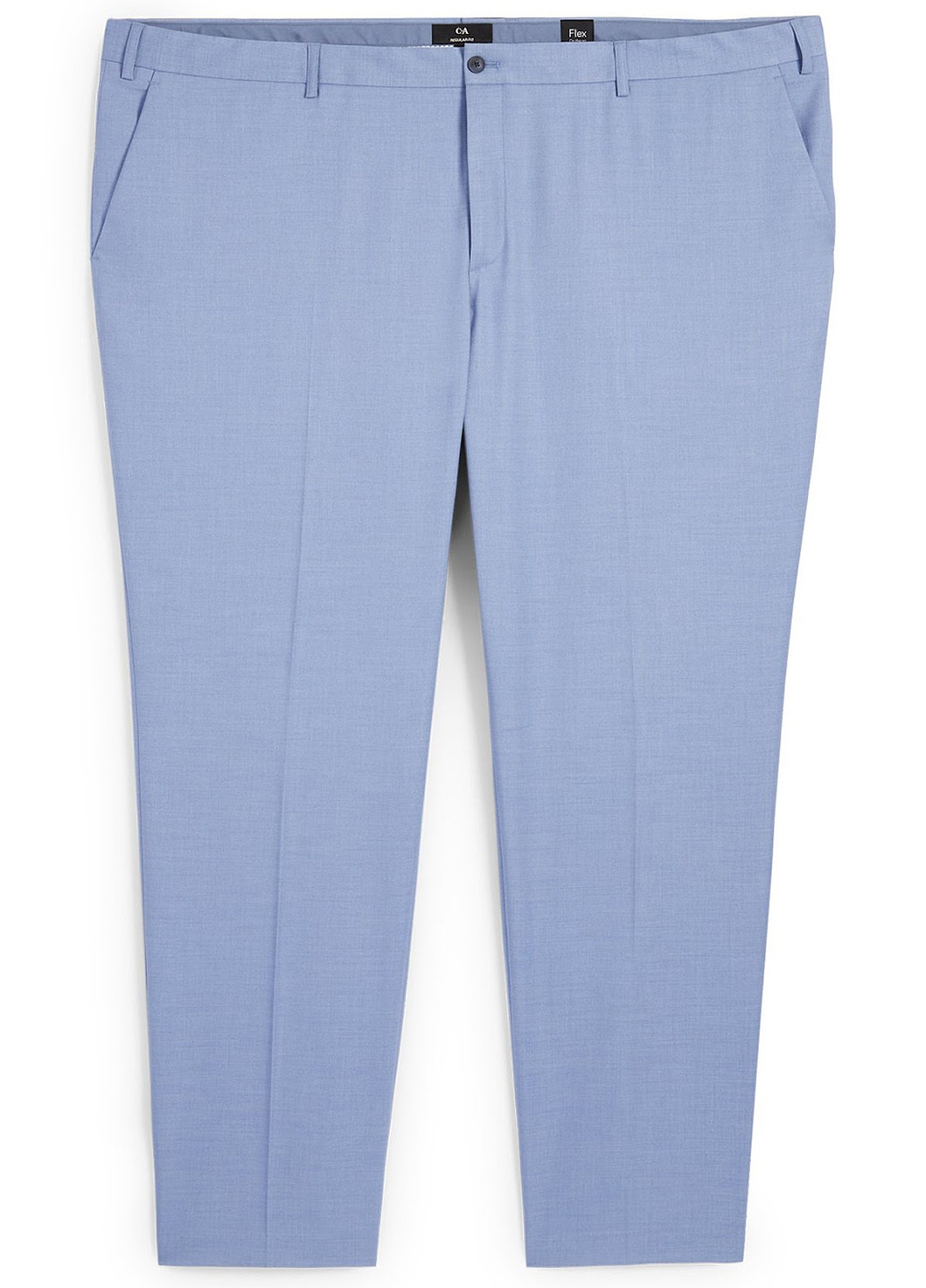 Голубые праздничный, классические демисезонные классические, зауженные брюки C&A
