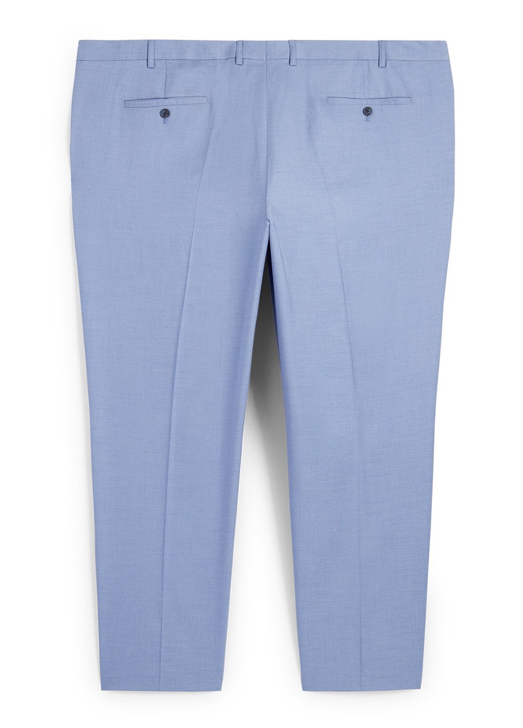 Голубые праздничный, классические демисезонные классические, зауженные брюки C&A