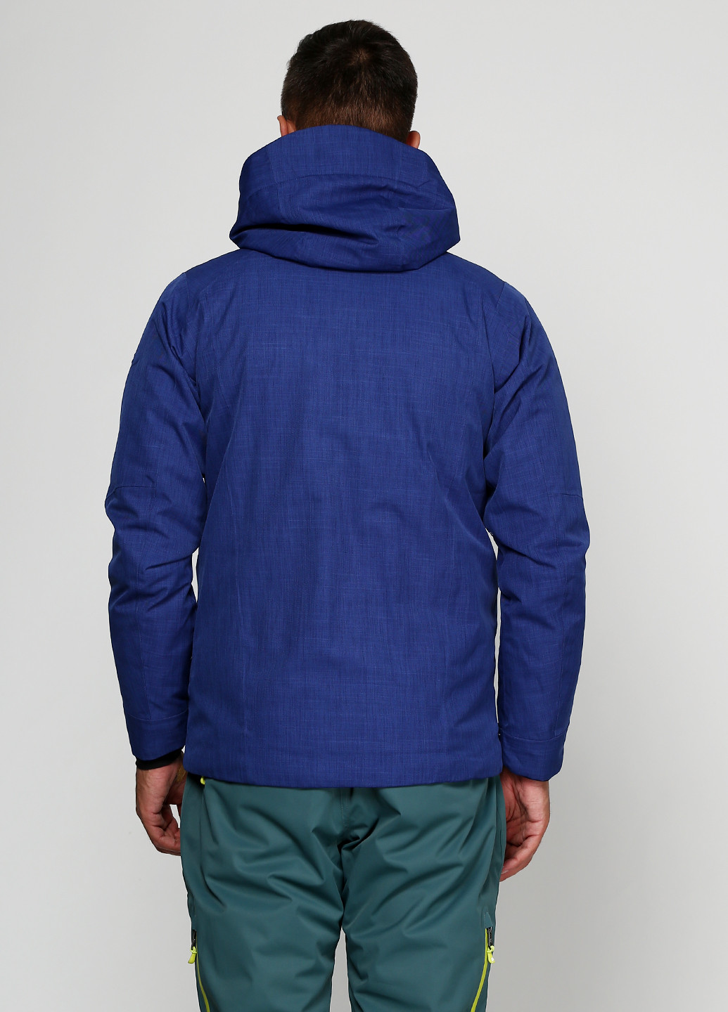 Синяя зимняя куртка лыжная Eider