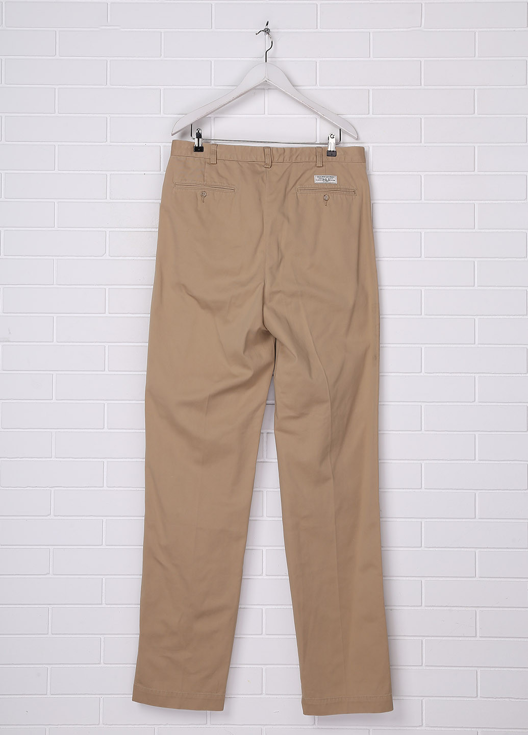 Бежевые кэжуал демисезонные брюки Ralph Lauren