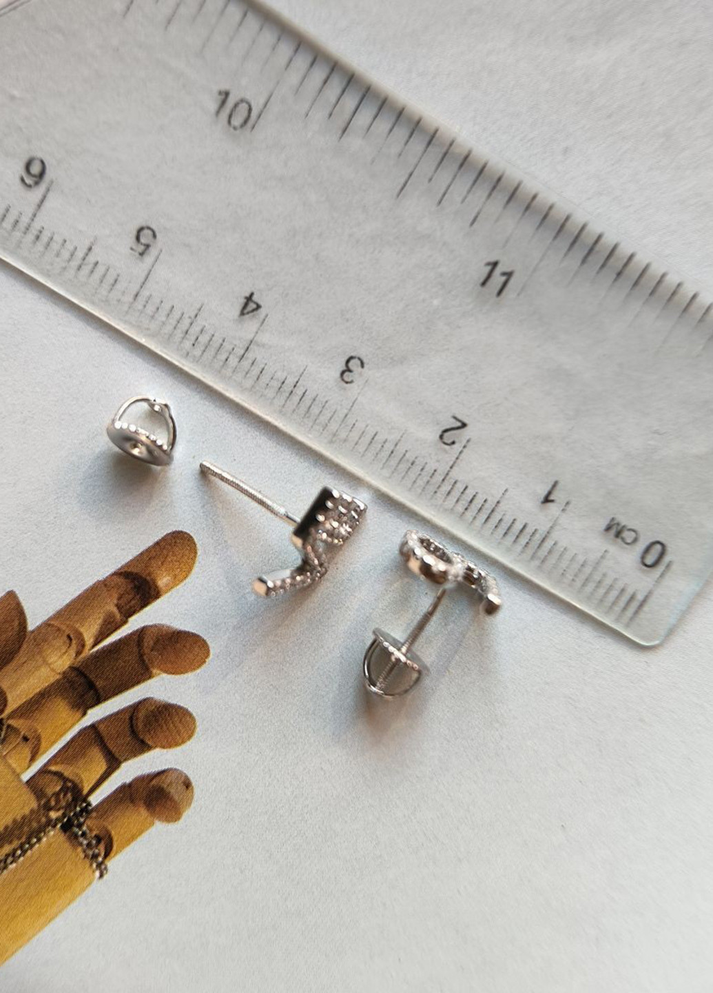 Сережки Silver Flame (369649157)