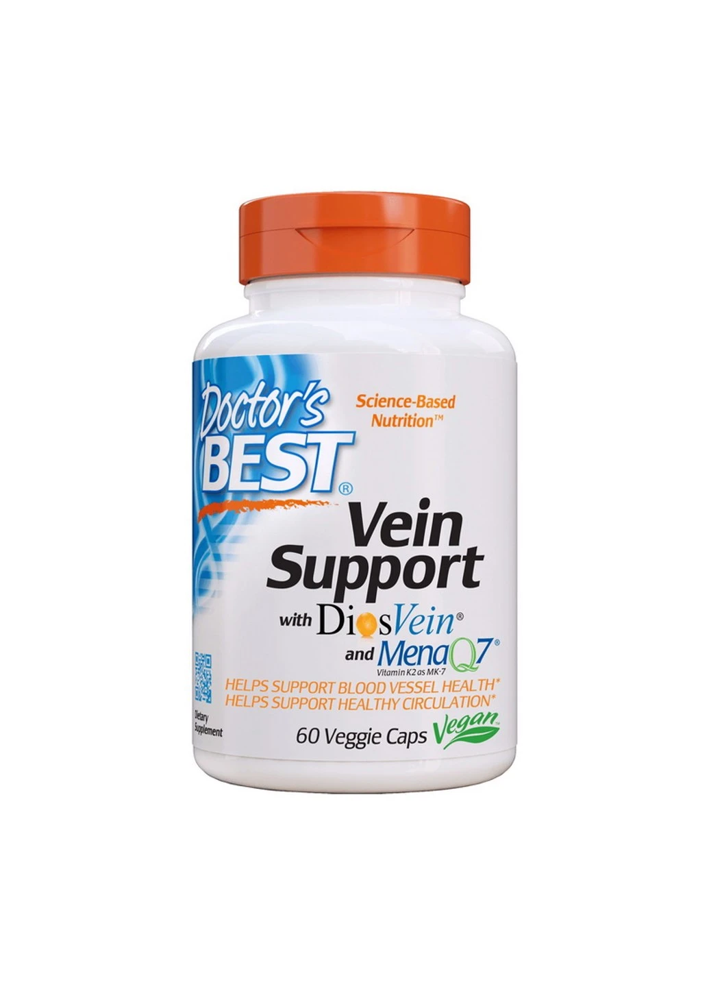 Комплекс для вен Vein Support with DiosVein and Mena Q7 60 капсул Doctor's Best (255408793)