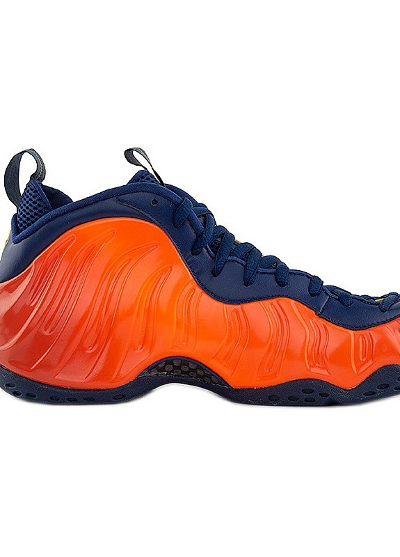 Оранжевые кросівки air foamposite 1 Nike