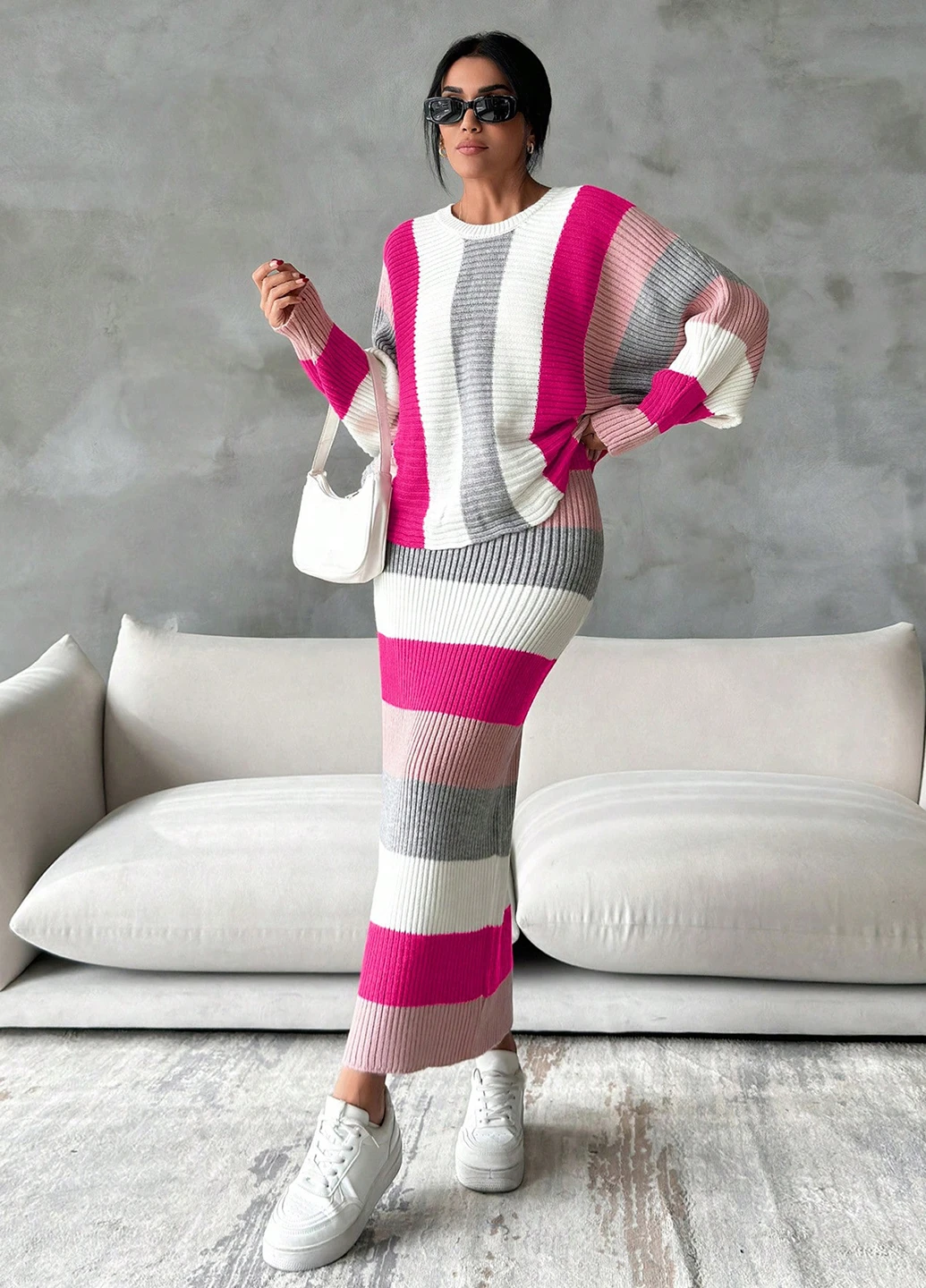 Костюм (свитер, юбка) SHEIN (340109528)