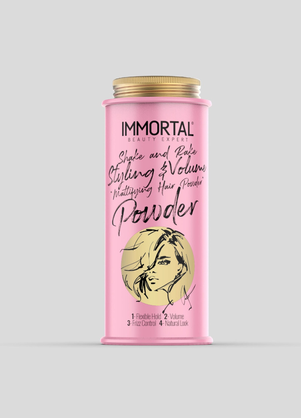 РОЖЕВИЙ ПОРОШКОВИЙ ВІСК ДЛЯ ЖІНОК "PINK POWDER WAX LADIES " ( 20g ) Immortal infuse (253871162)