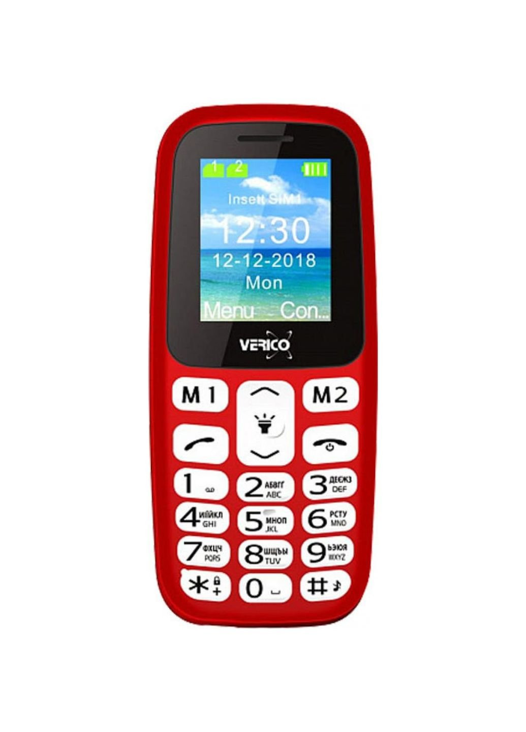 Мобильный телефон (4713095608261) Verico classic a183 red (253507585)