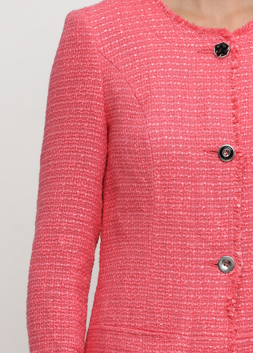 Розовое демисезонное Пальто однобортное Heine
