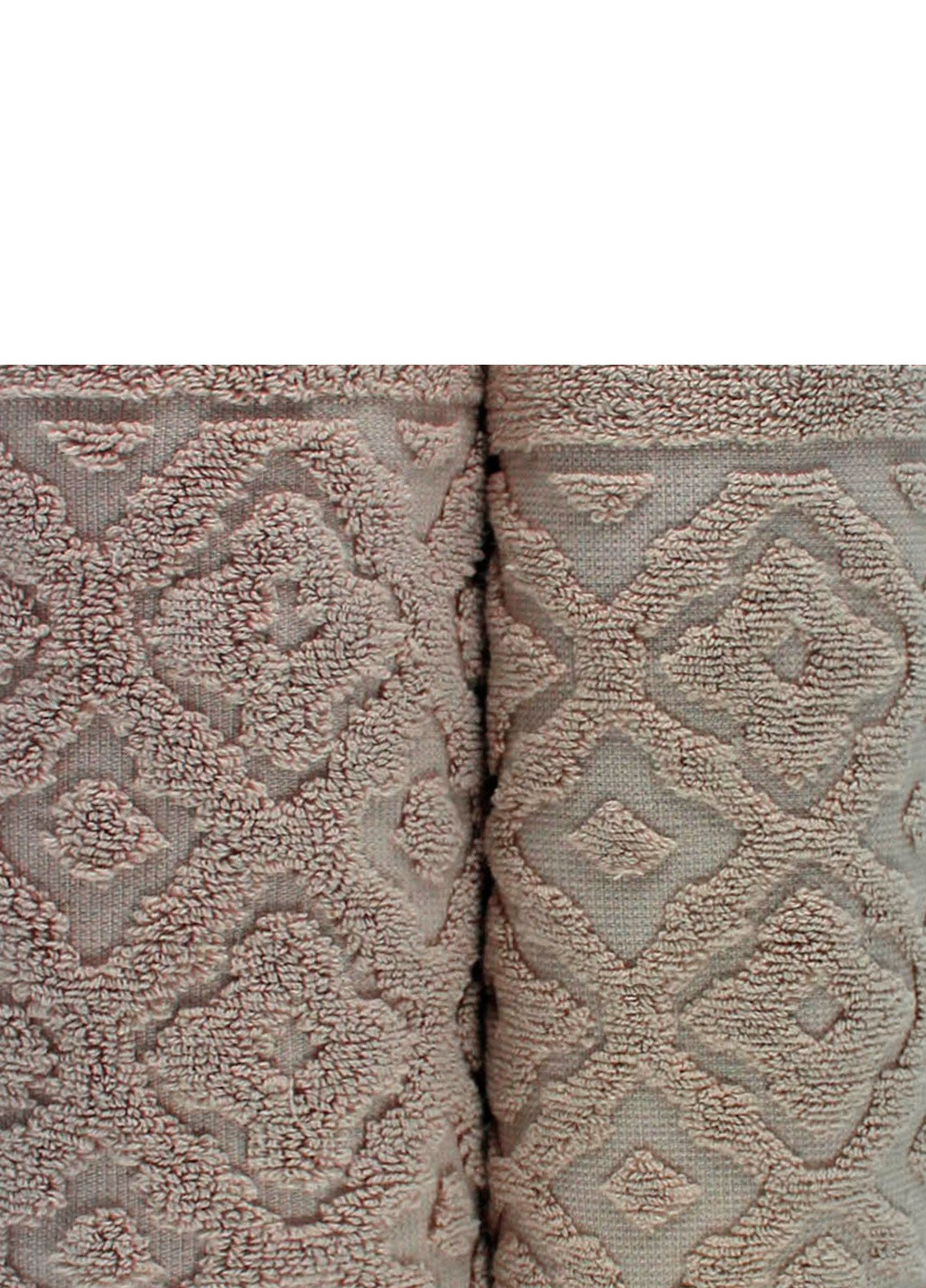 Bulgaria-Tex полотенце махровое lima, жаккардовое, с бордюром, мокко, размер 70x140 cm светло-коричневый производство - Болгария