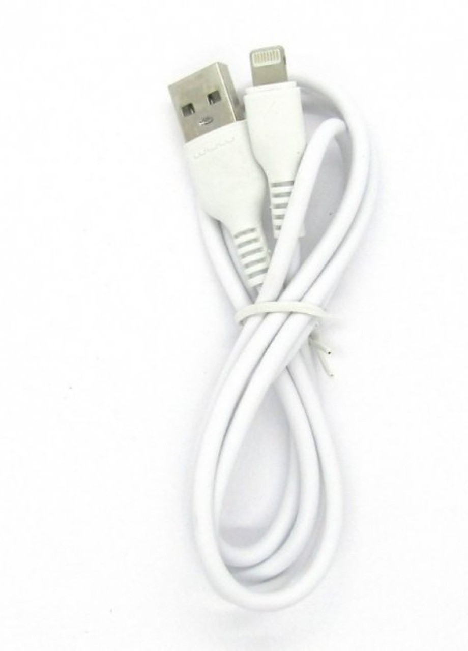 Кабель для заряджання та передачі даних WUW X178 USB to Lightning Білий 1 м No Brand (255189498)