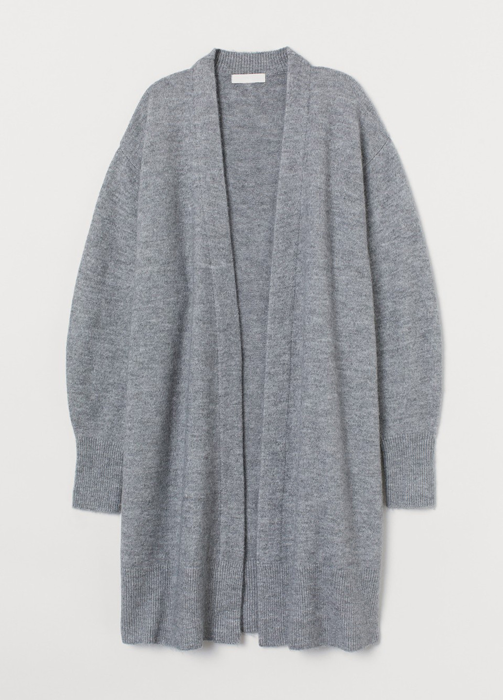 Серый зимний кардиган H&M