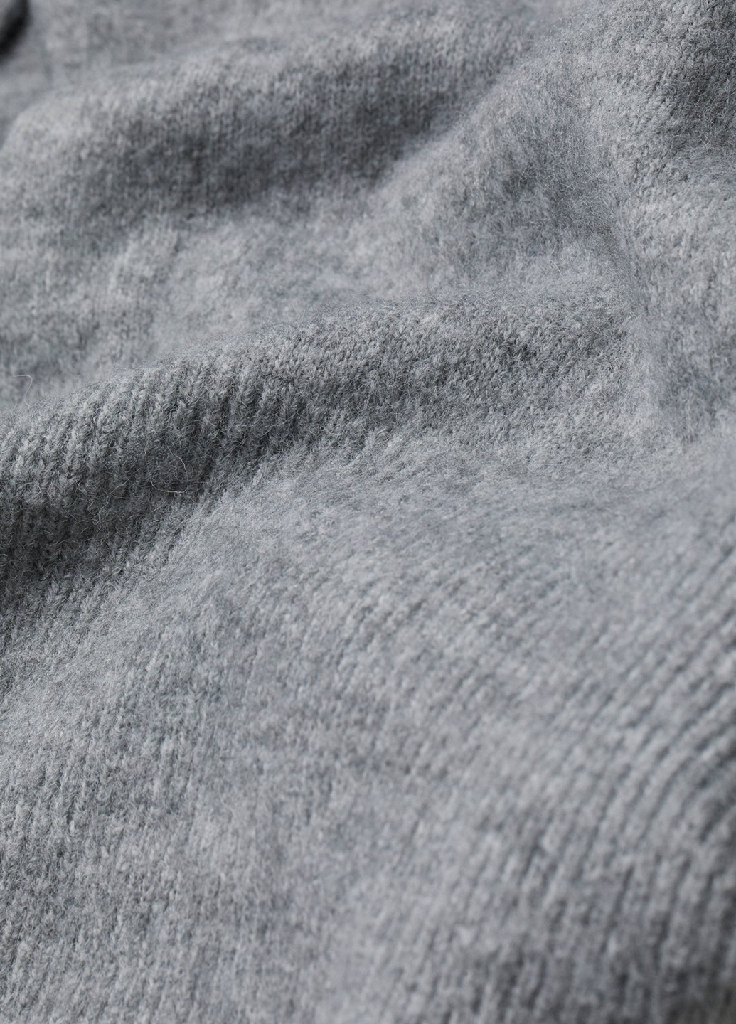 Серый зимний кардиган H&M