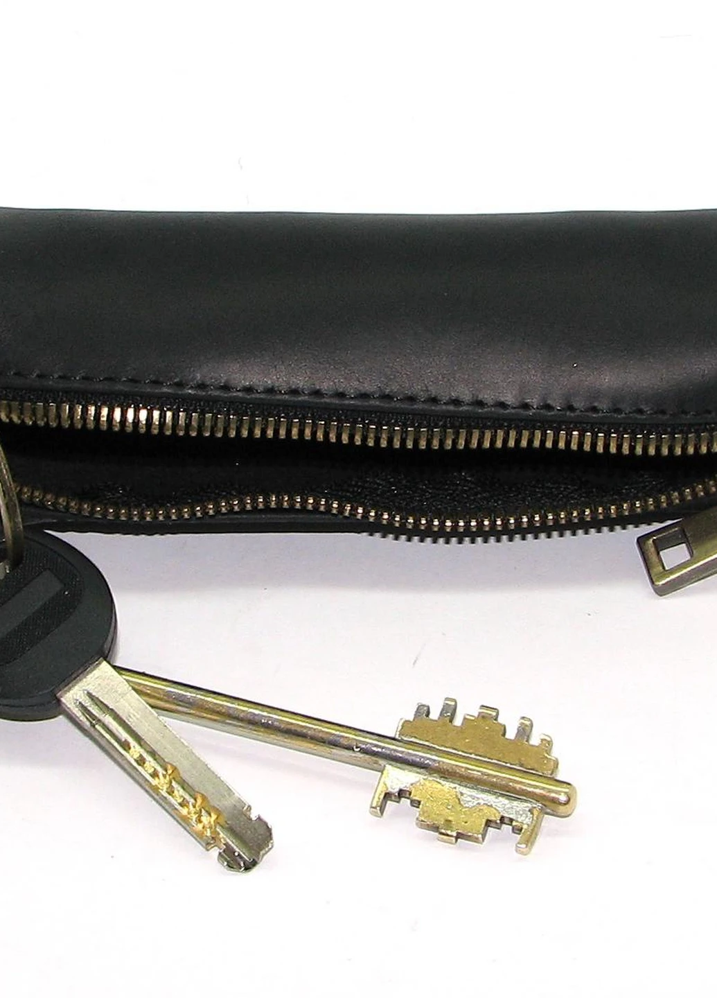 Кожаная ключница DNK Keys-L bochka H черная DNK Leather (253933540)