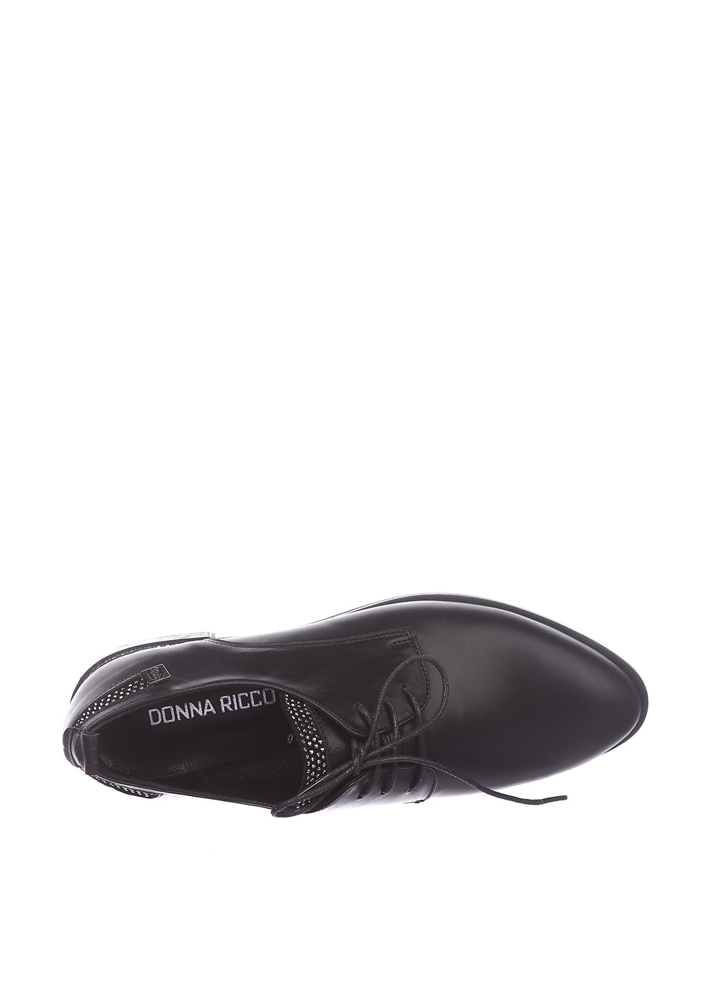 Туфли Donna Ricco на низком каблуке с аппликацией