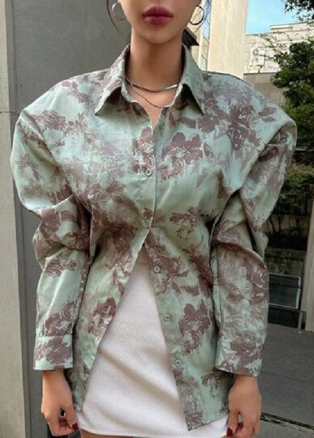 Комбинированная блуза Dazy