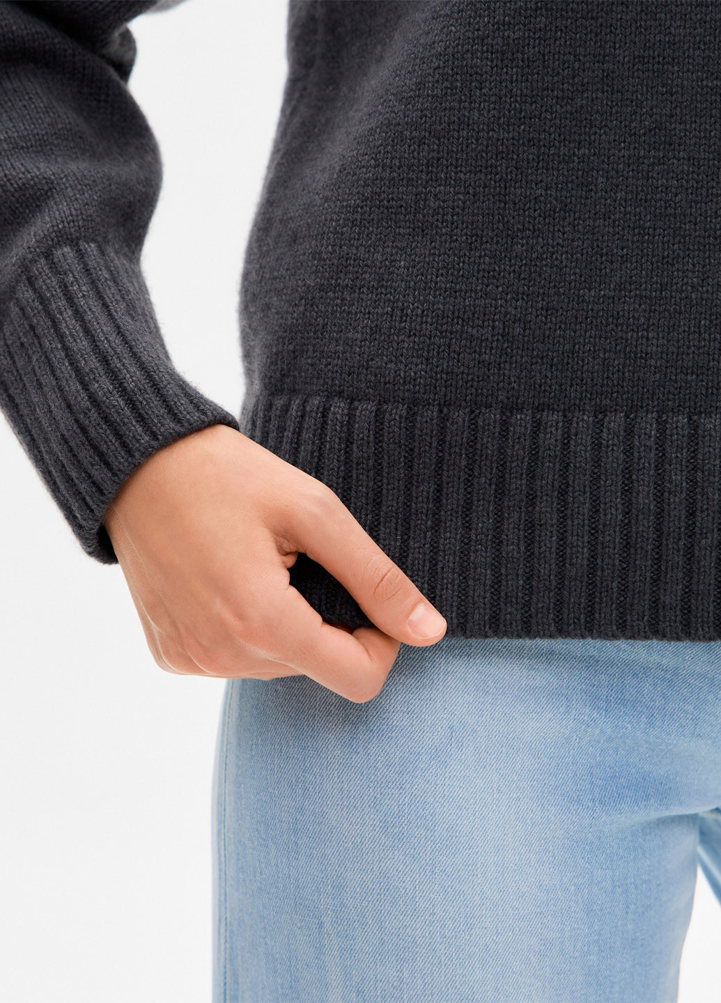 Графитовый зимний джемпер джемпер Promin