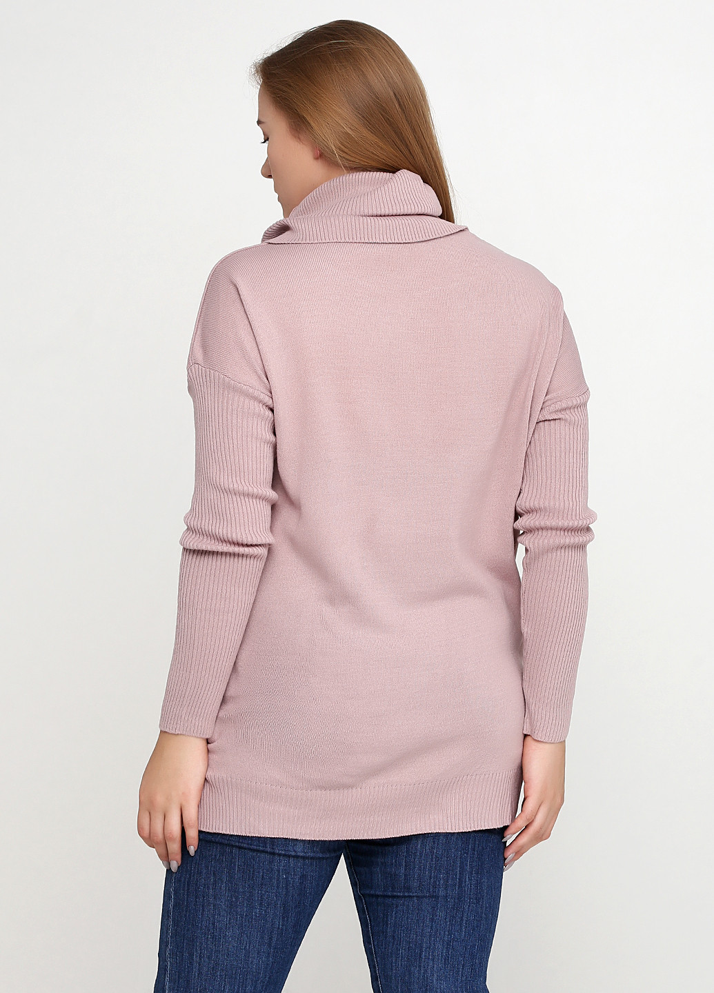 Пудровий демісезонний свитер Metin Triko