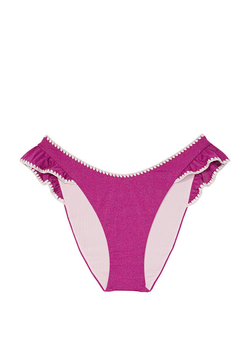 Фиолетовый летний купальник (лиф, трусики) раздельный Victoria's Secret