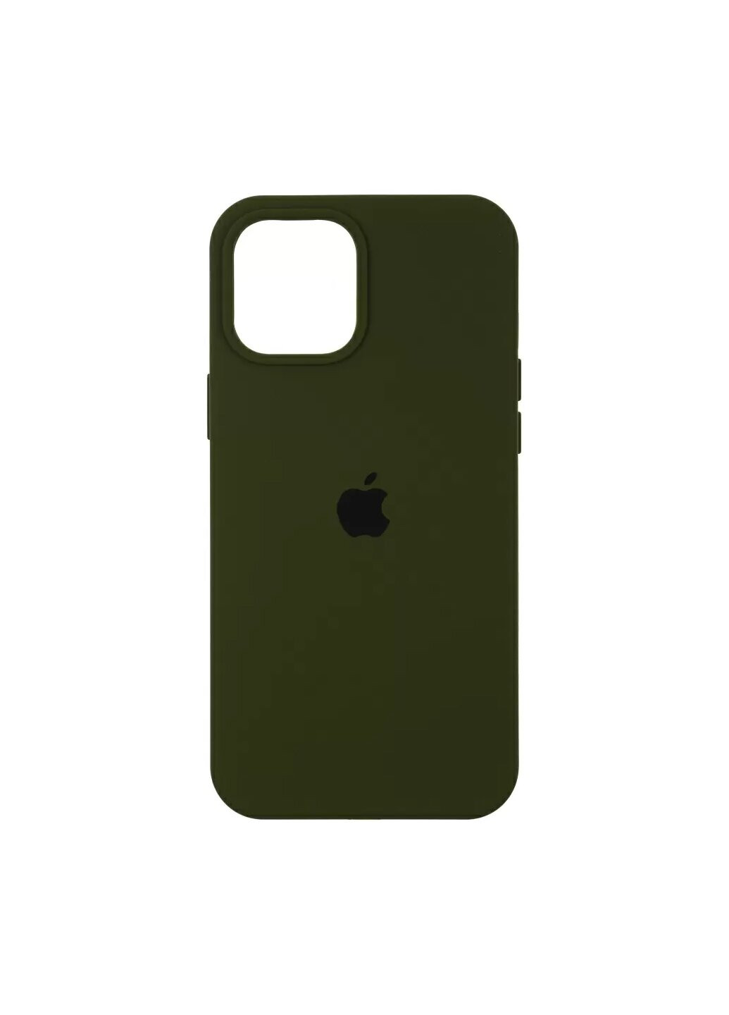 Чехол силиконовый soft-touch Silicone Case для iPhone 12 Pro Max зеленый y Green ARM (245963868)