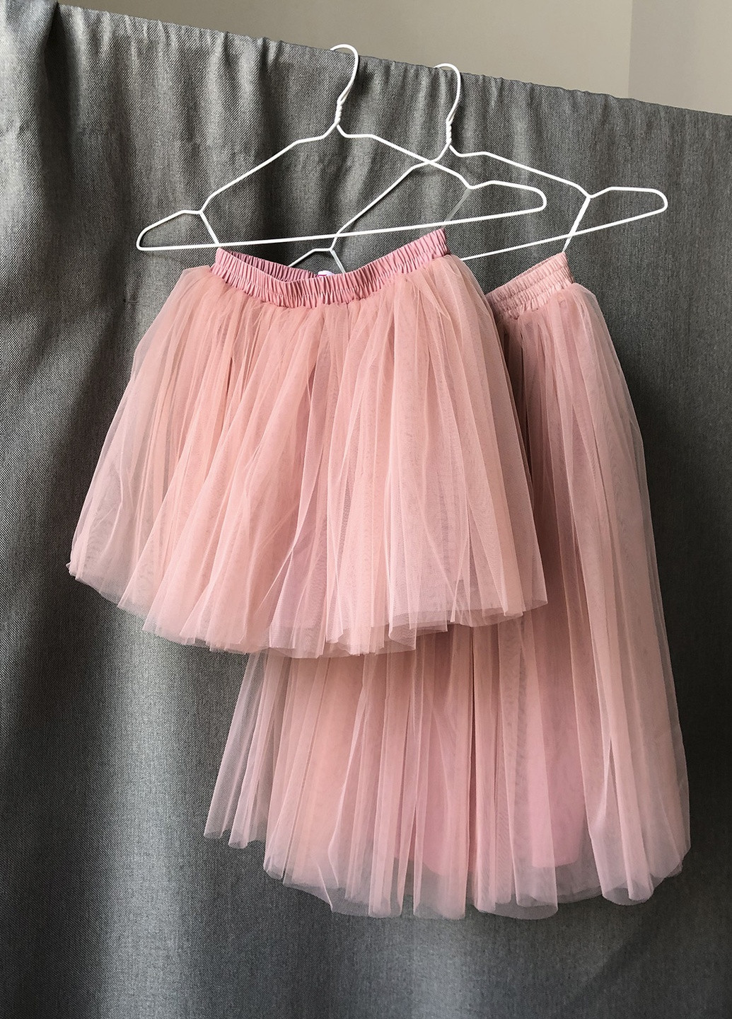 Розовая праздничный однотонная юбка Тю-Тю! пышная