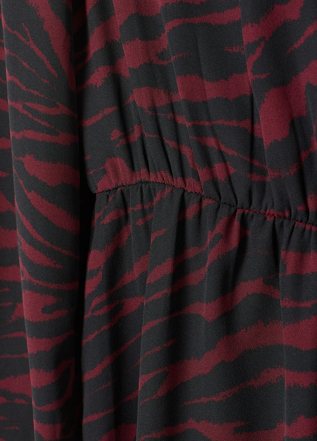 Комбінована кежуал сукня кльош H&M зебра