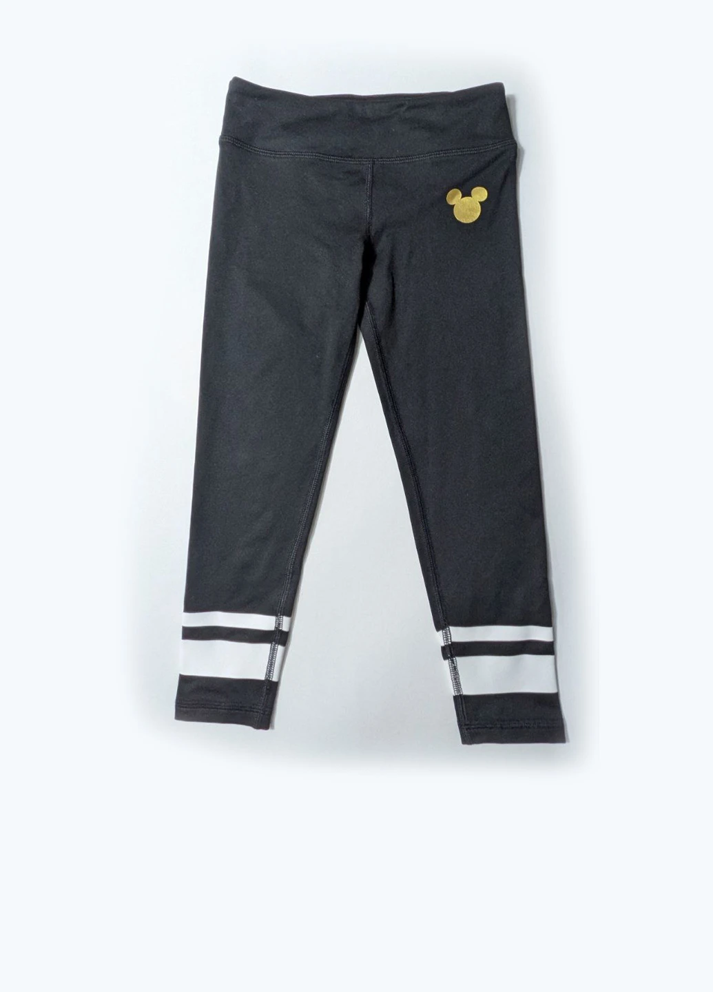 Черные демисезонные леггинсы H&M