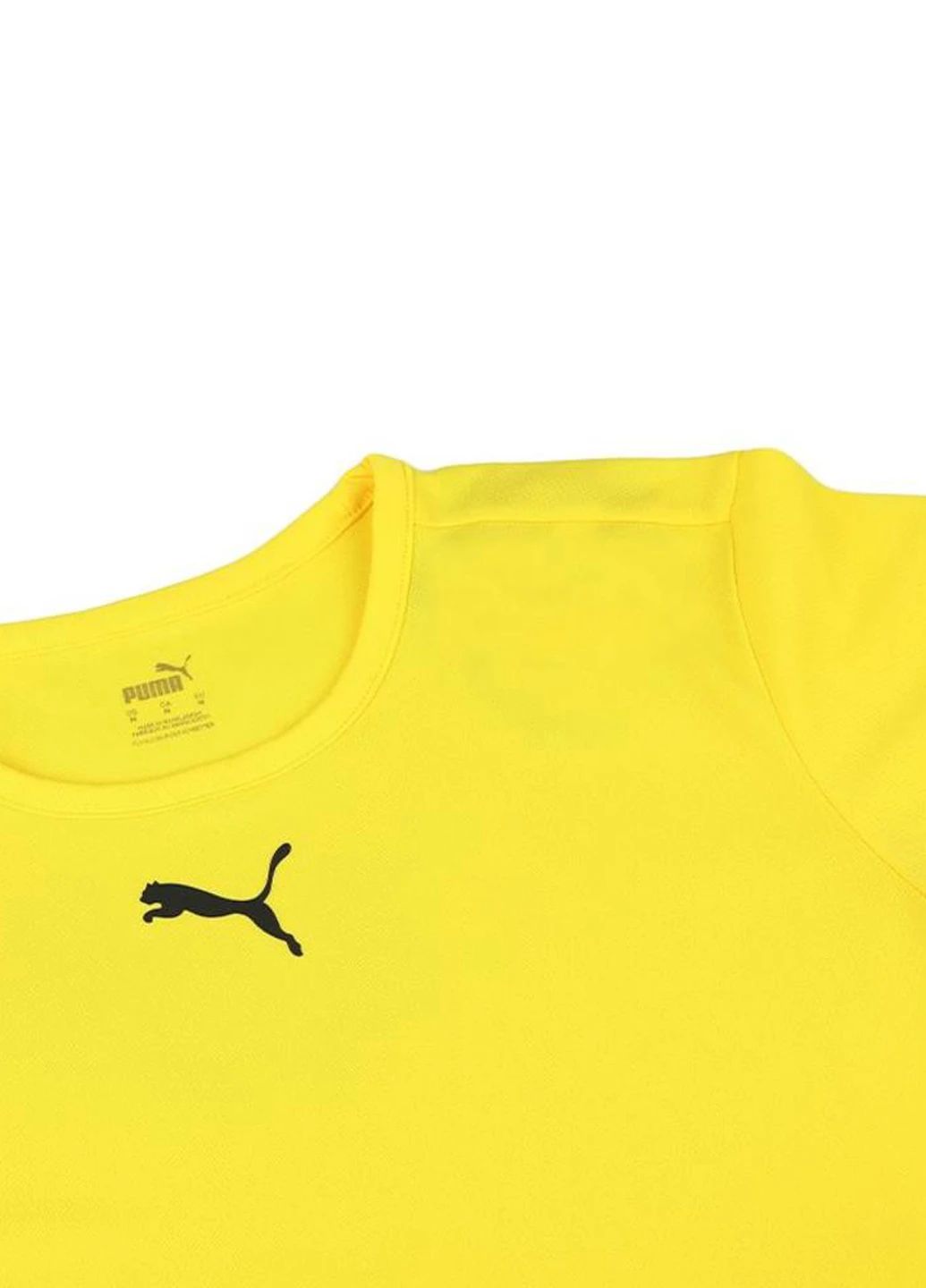 Желтая футболка 704932-07 Puma teamRISE Jersey