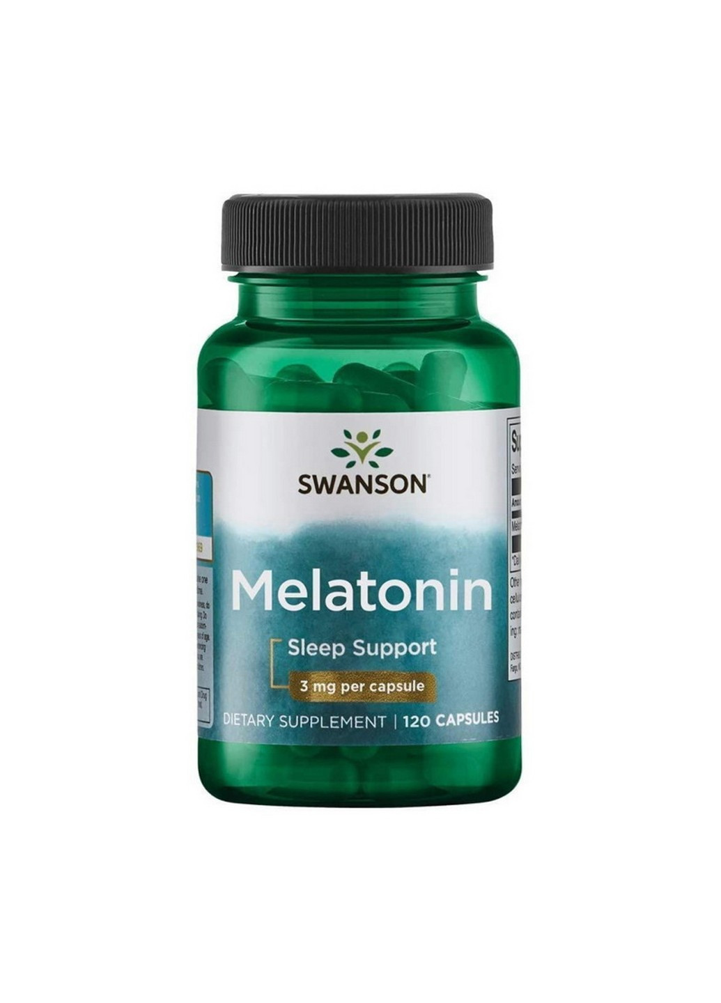 Мелатонін Melatonin 3 mg 120 капсул Swanson (255409305)
