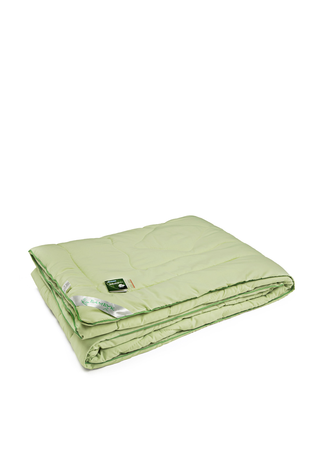 Одеяло бамбуковое 140х205 Руно однотонное светло-зелёное