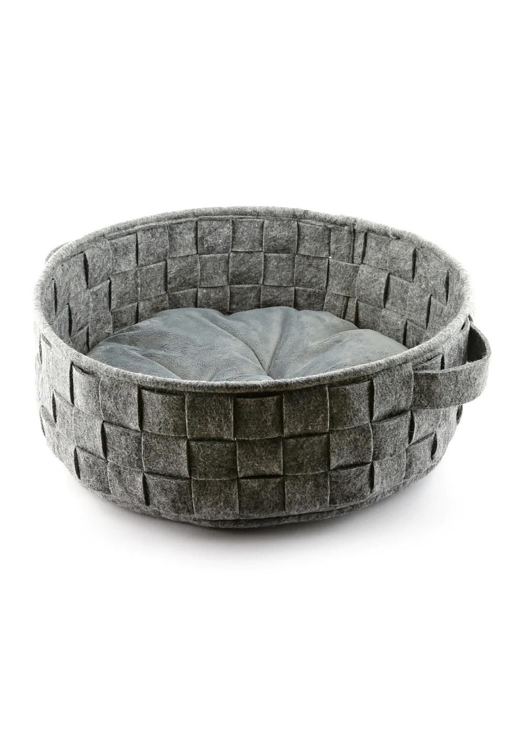 Корзинка-лежак для животных плетеная без подушки 15х44х44 см Digital Wool (213368326)