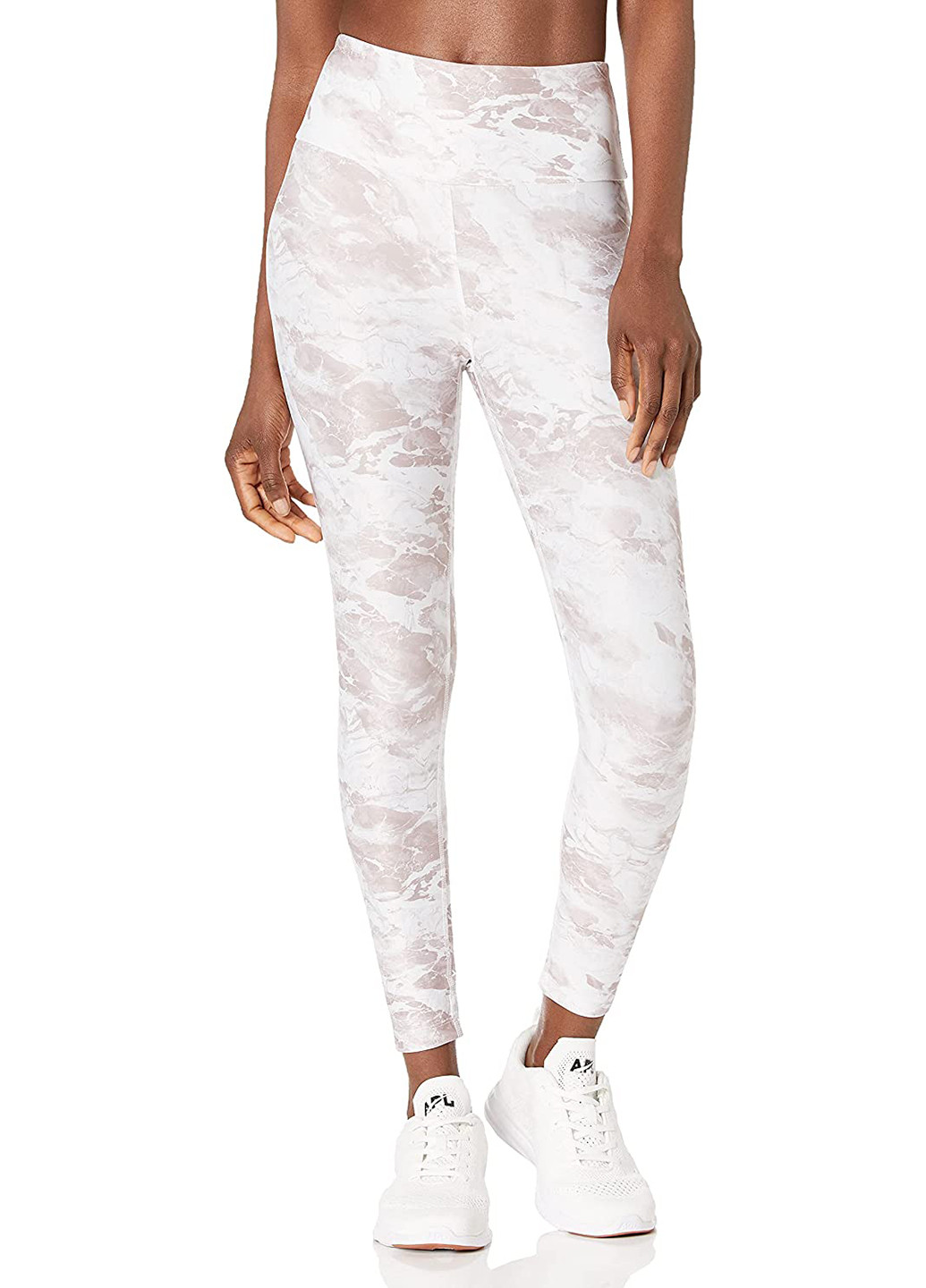 Светло-бежевые демисезонные леггинсы Guess