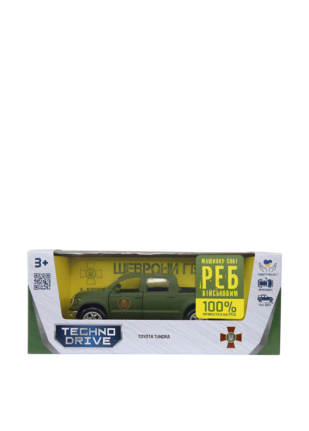 Автомодель TOYOTA TUNDRA, 6,5 х17,5х7 см TechnoDrive (305418152)