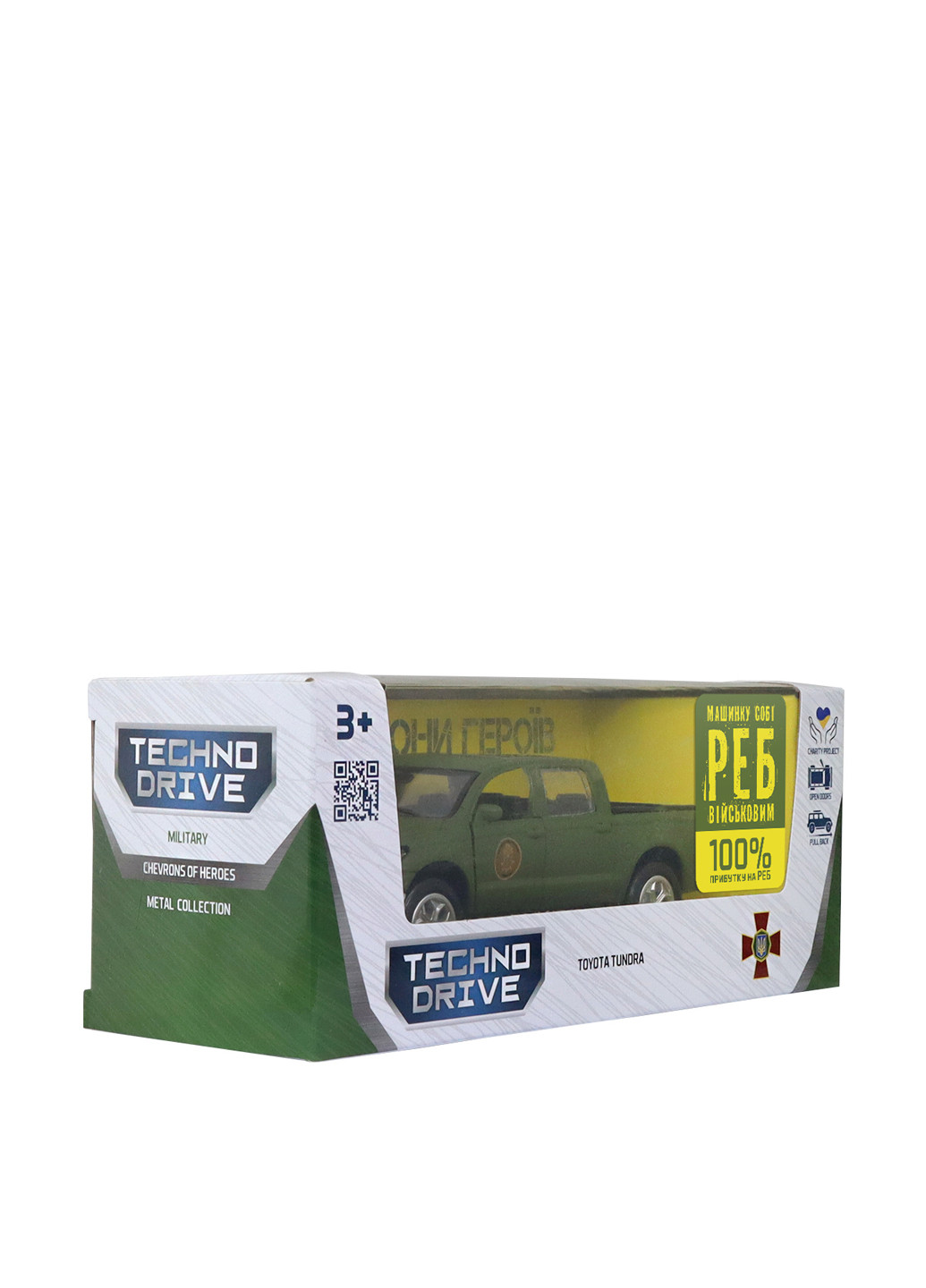 Автомодель TOYOTA TUNDRA, 6,5 х17,5х7 см TechnoDrive (305418152)