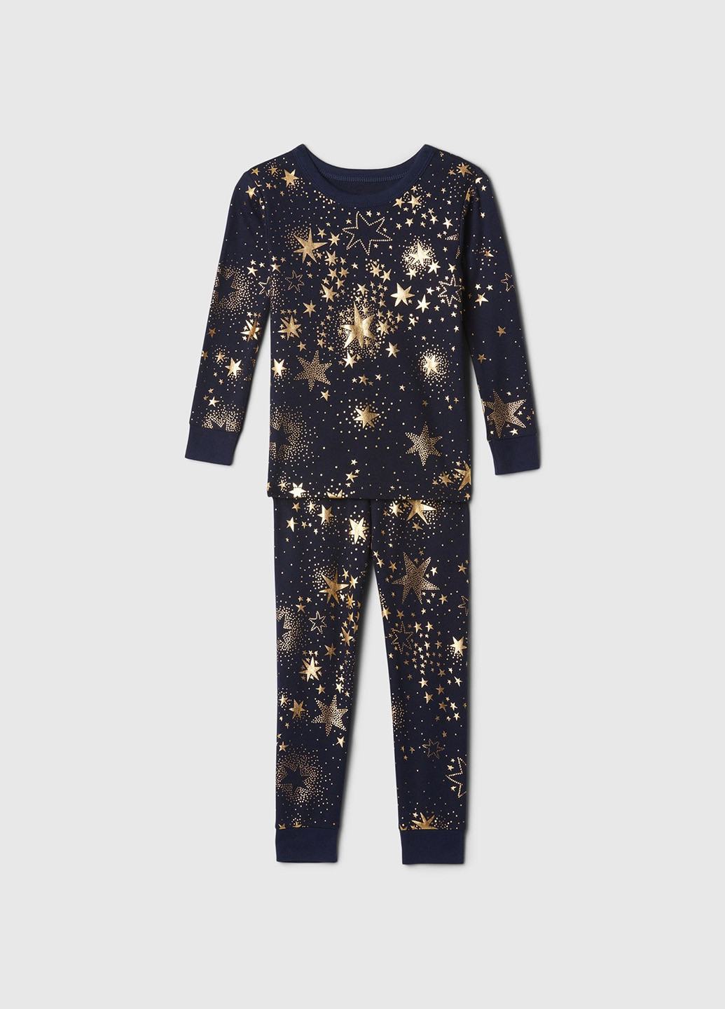 Синяя всесезон пижама (лонгслив, брюки) лонгслив + брюки Gap