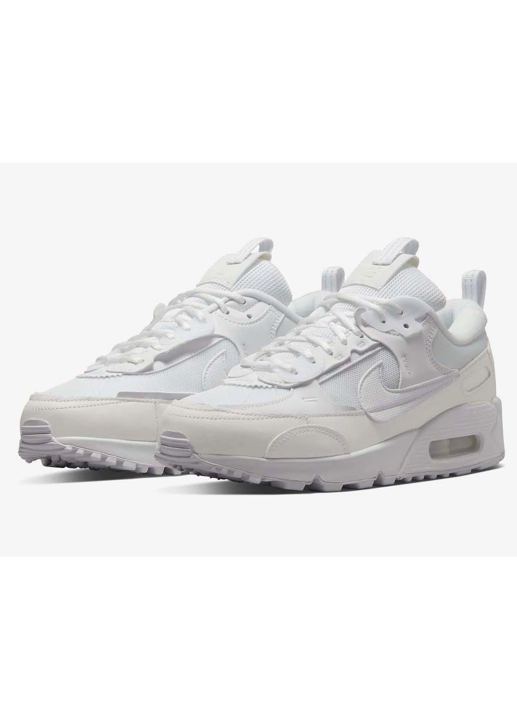 Кроссовки Air Max 90 Futura Nike белые демисезоны (253926262)