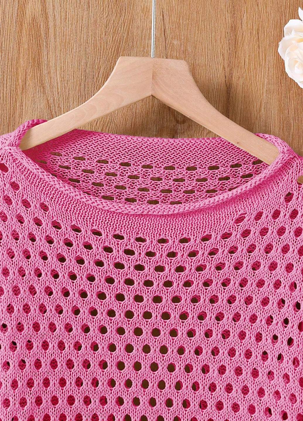 Рожевий демісезонний джемпер джемпер SHEIN