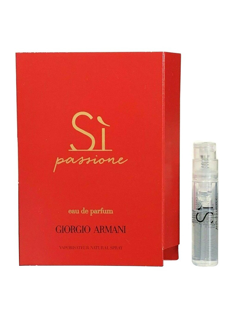 Парфюмированная вода Si Passione (пробник), 1.2 мл Giorgio Armani