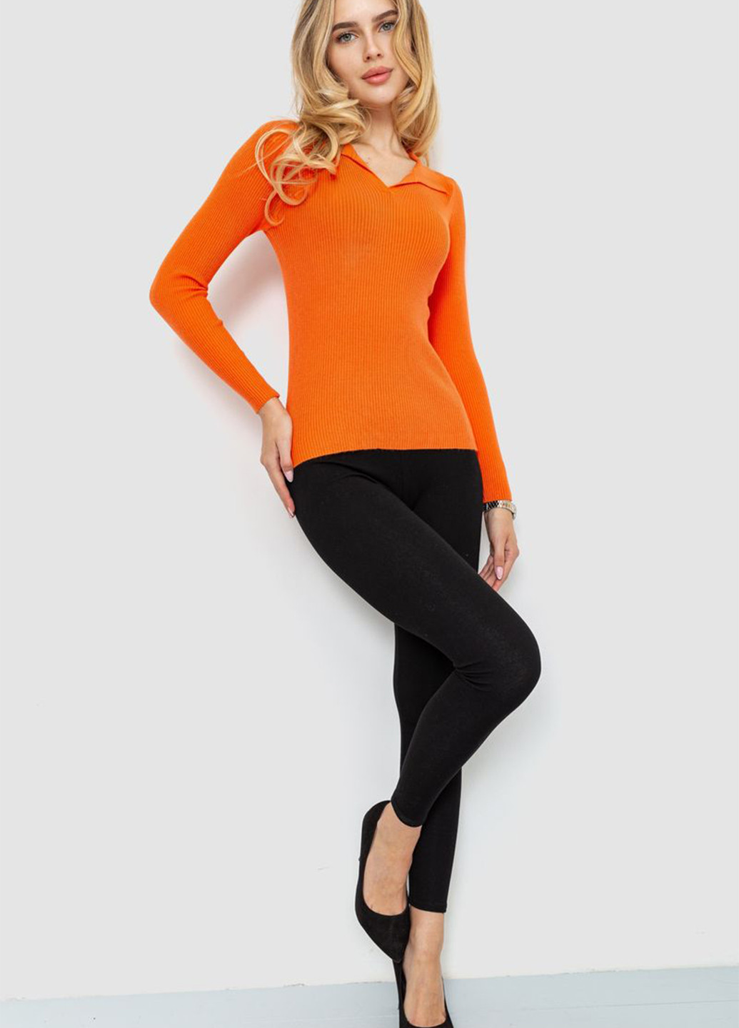 Оранжевый демисезонный пуловер пуловер Ager