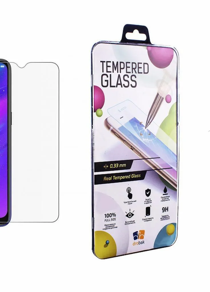 Стекло защитное Oppo Realme 3 (454513) Drobak (203977868)